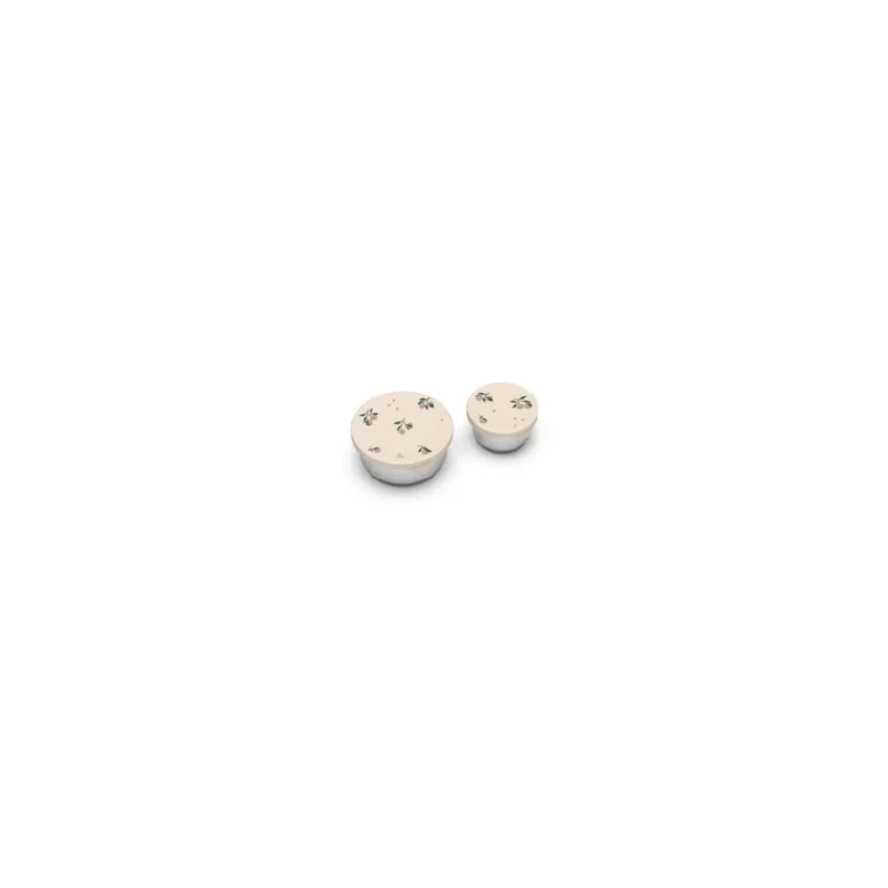 FIBY SNACKBOX SET PEACH/SEA SHELL MIX