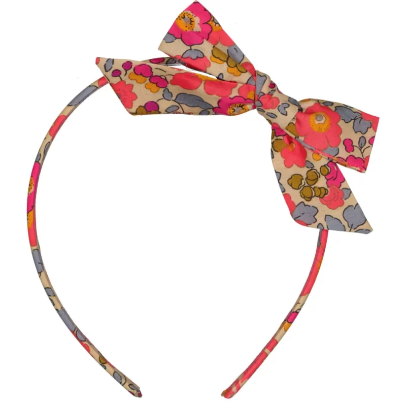 Haarreif "Princess Hair Band" - Liberty Betsy Fluo Thé