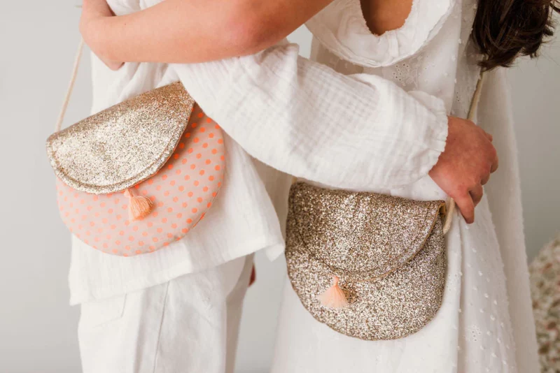 von Luciole et Petit Pois - Handtasche - Glitter Gold