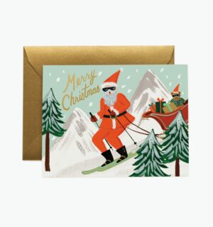 atomic soda - Skiing Santa