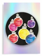 coaster - Klappkarte Aqua