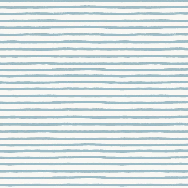 Cotton&Steel Fabrics - Holiday Classics - Festive Stripe - Blue