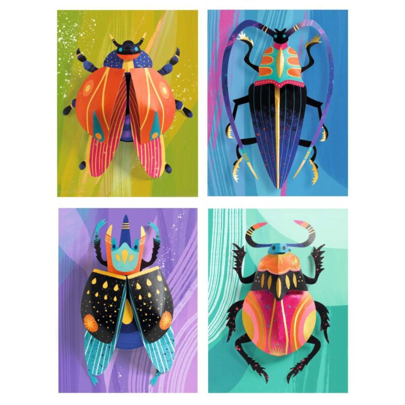 Bastel-Set " 3D Papierkunst" – Käfer – Bild 2