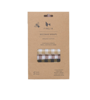 Fabelab - Beeswax Wraps - Ochre mix - 3 pack