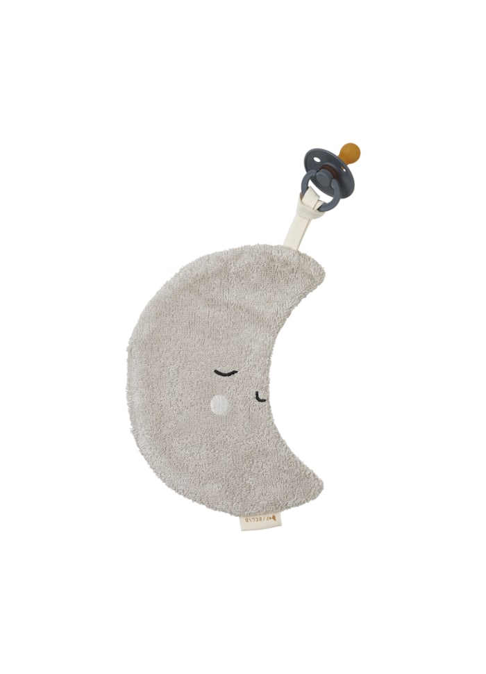 Fabelab - Pacifier Cuddle - Moon - Beige