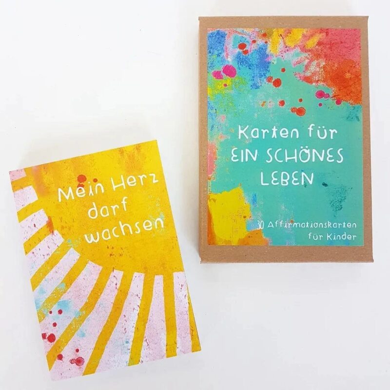 Affirmationskarten für Kinder – *Karten für ein schönes Leben* – Bild 3