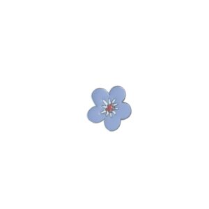 Global Affairs - Pin Blumen (Blume blau)