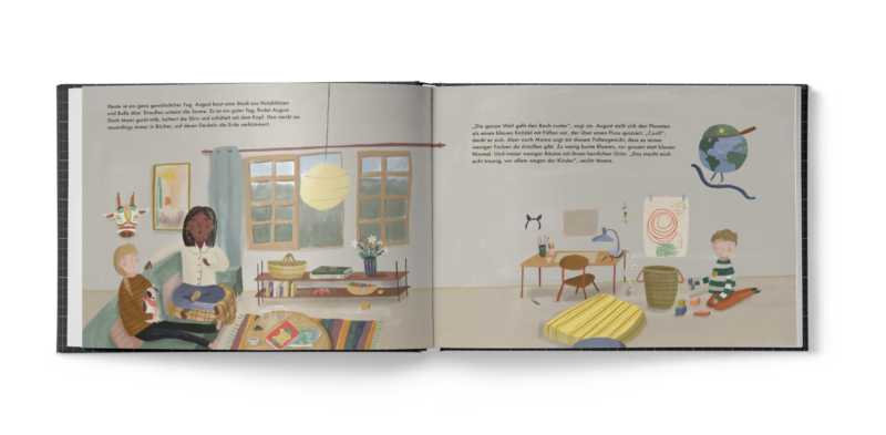 Kinderbuch "August und die grüne Stadt" – Bild 3