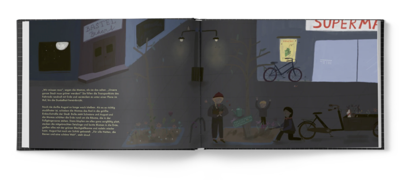 Kinderbuch "August und die grüne Stadt" – Bild 4
