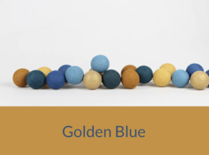 happylights - Golden Blue - LED USB - 20