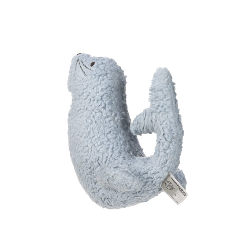 Kuscheltier mit Rassel & Knisterpapier "Magic Seal" – Bild 3