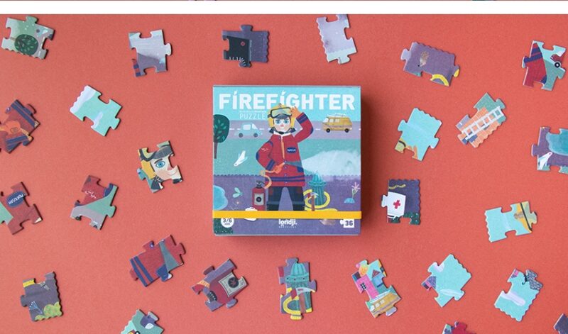 Pocket Puzzle "Firefighter" – 36 Teile – Bild 2