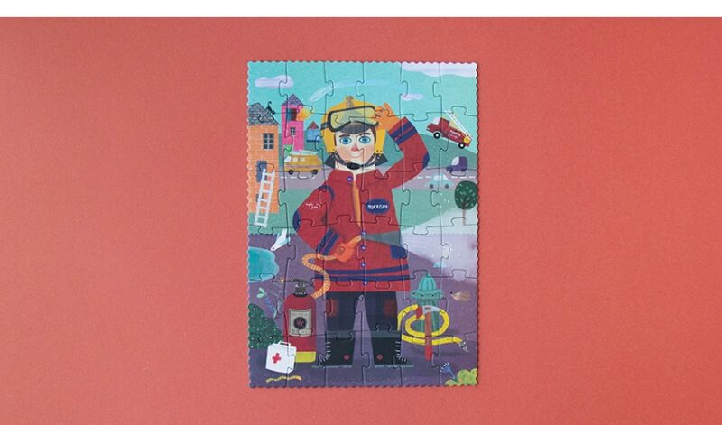 Pocket Puzzle "Firefighter" – 36 Teile – Bild 3