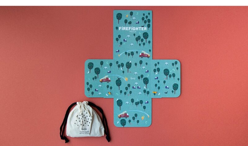 Pocket Puzzle "Firefighter" – 36 Teile – Bild 4
