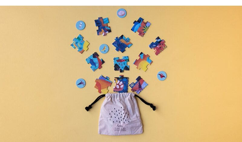 Pocket Puzzle "My Little Dino" – 24 Teile – Bild 2