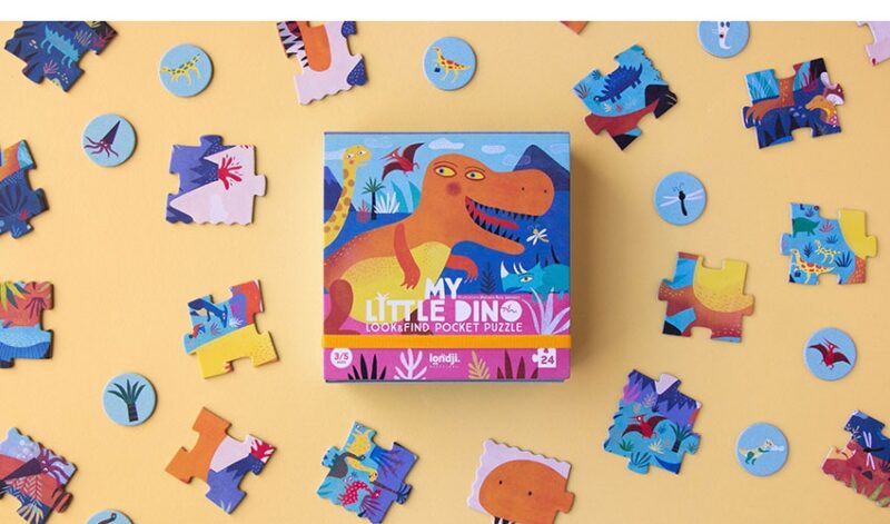 Pocket Puzzle "My Little Dino" – 24 Teile – Bild 3