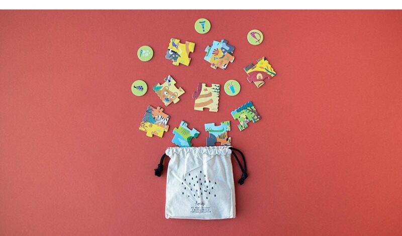 Pocket Puzzle "My Little Jungle" – 24 Teile – Bild 5