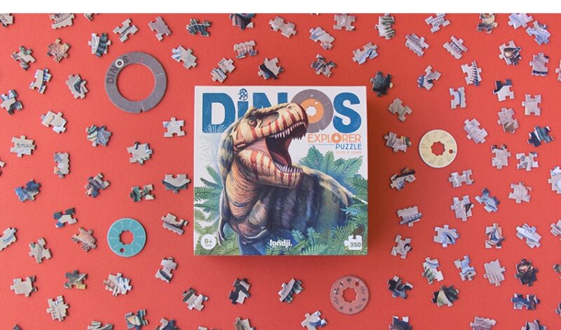 Puzzle "Dinos Explorer" – 350 Teile – Bild 2
