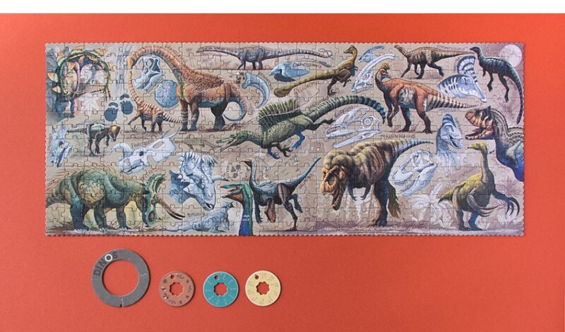Puzzle "Dinos Explorer" – 350 Teile – Bild 3
