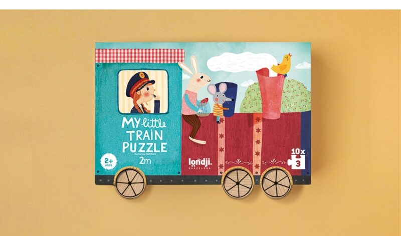 Puzzle "My Little Train" – 10 x 3 Teile – Bild 10