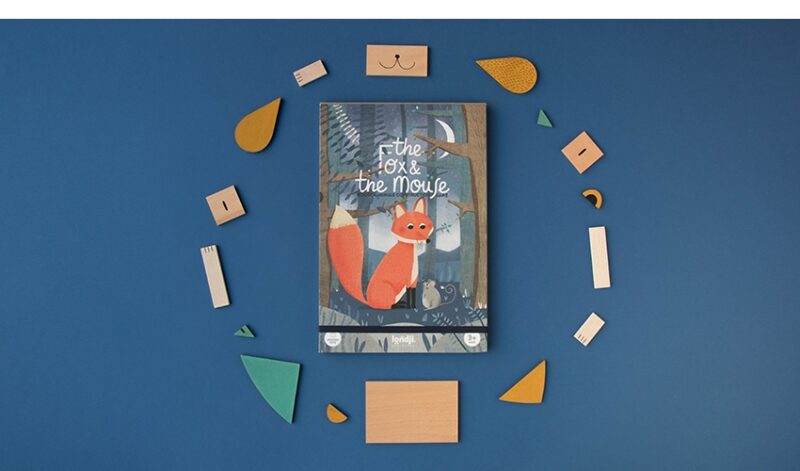 Holzspielzeug "Wooden Toys" – The Fox & The Mouse – Bild 2
