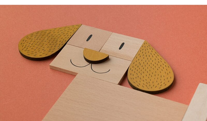 Holzspielzeug "Wooden Toys" – The Fox & The Mouse – Bild 6