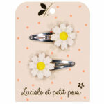 Luciole et Petit Pois - Daisy hair clips (pair) Luciole et Petit Pois - Daisy hair clips (pair)