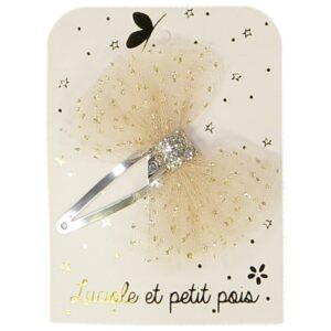 Luciole et Petit Pois - Tutu hair clip - Gold