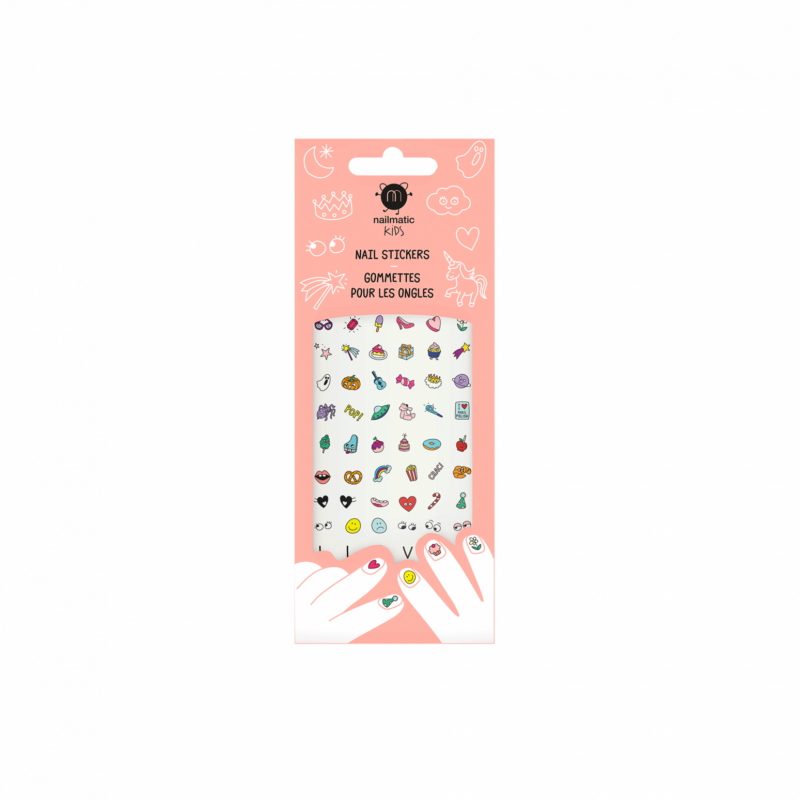 ACCESSOIRE MANUCURE Magic nails - stickers for kids