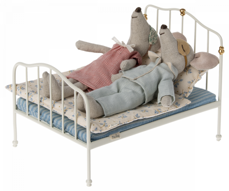 Bett für müde Mäuse - Weiß – Bild 2