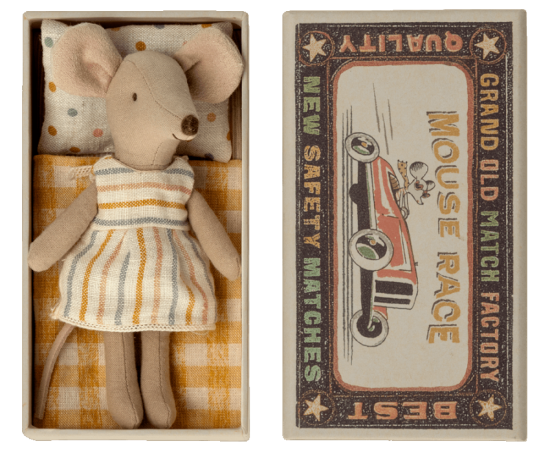 Maus "Big Sister Mouse in Matchbox" - 2022 – Bild 2