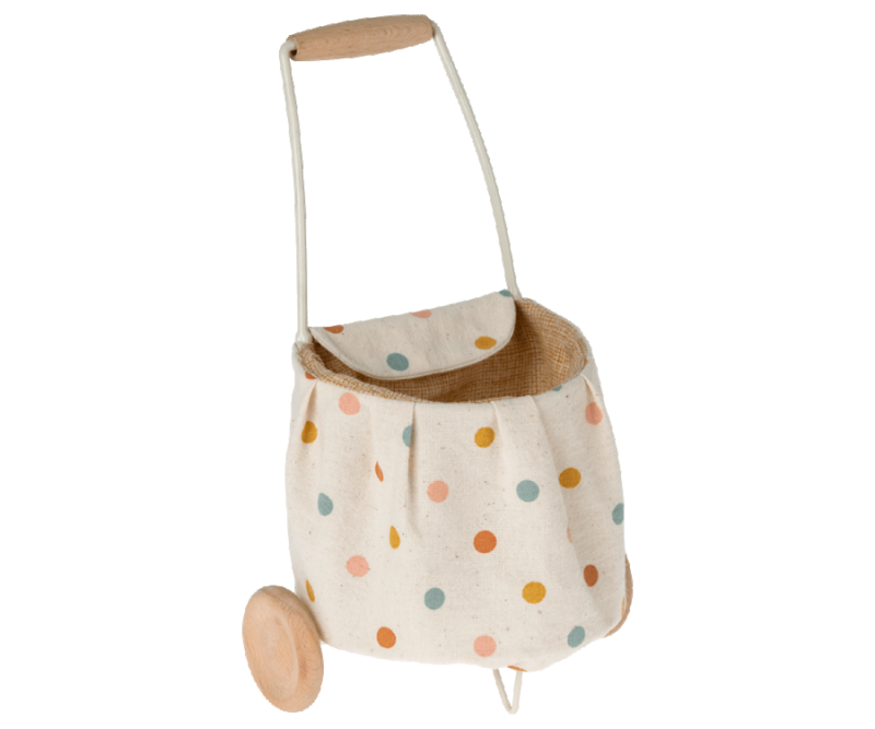 Mini Trolley "Einkaufshilfe" - Multi dots – Bild 3