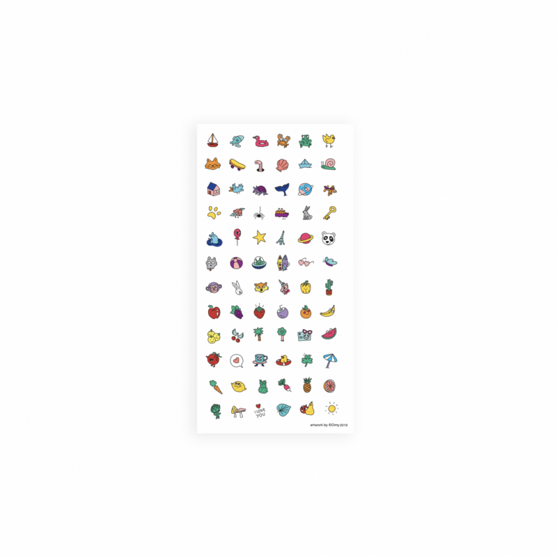 Nagel-Aufkleber "Happy Nails - Stickers for Kids" – Rosa – Bild 2