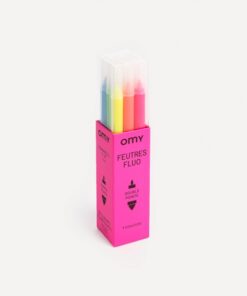 OMY - 9 Feltpens Fluos