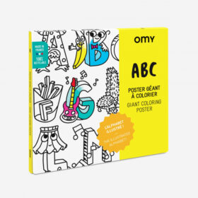 OMY - COLORING POSTER - ABC