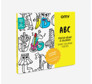 OMY - COLORING POSTER - ABC