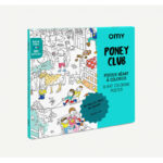 OMY - COLORING POSTER - PONEY CLUB OMY - COLORING POSTER - PONEY CLUB