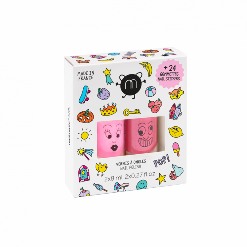 KIDS SET POP set - nail polish and stickers - Dolly