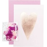 rico design - DIY CARD LIEBE HERZ ROSA rico design - DIY CARD LIEBE HERZ ROSA