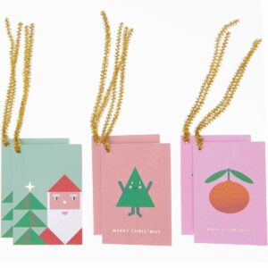 rico design - Geschenkanhängerkarten Merry Christmas