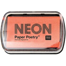 rico design - NEON STEMPELKISSEN NEONROT