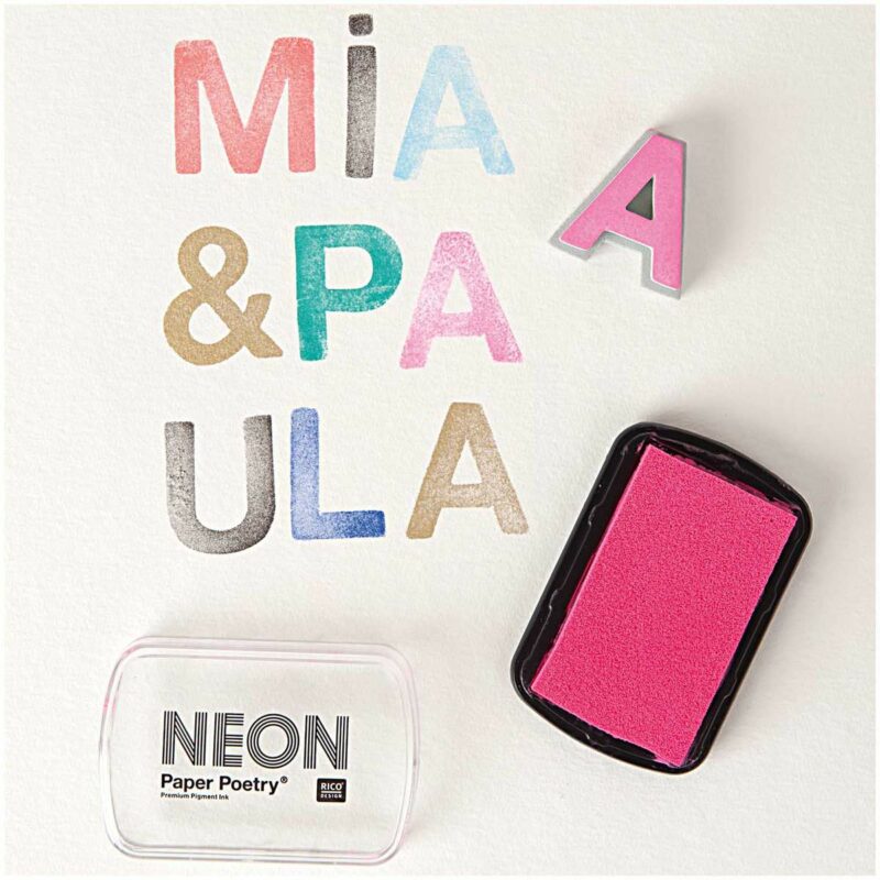 Stempelkissen "Neon" – Pink – Bild 2