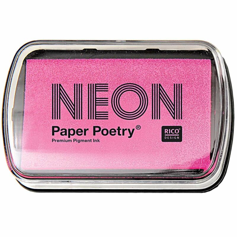 rico design - NEON STEMPELKISSEN PINK