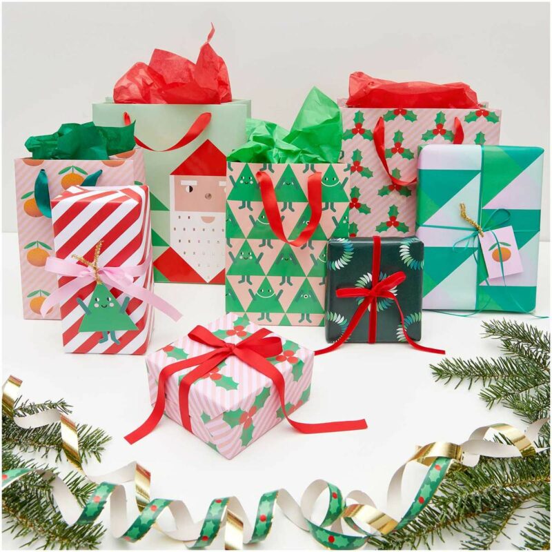Paper Poetry Geschenktüte "Tannenbäume" – Bild 2