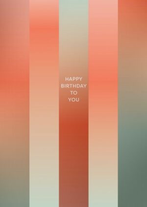 say it - Postkarte birthday shades
