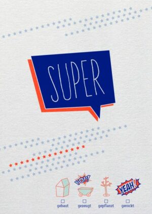 say it - Postkarte Super