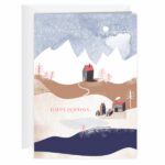 smoothie - Klappkarte Happy Holidays smoothie - Klappkarte Happy Holidays