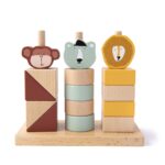 Trixie Baby - Wooden animal blocks stacker Trixie Baby - Wooden animal blocks stacker