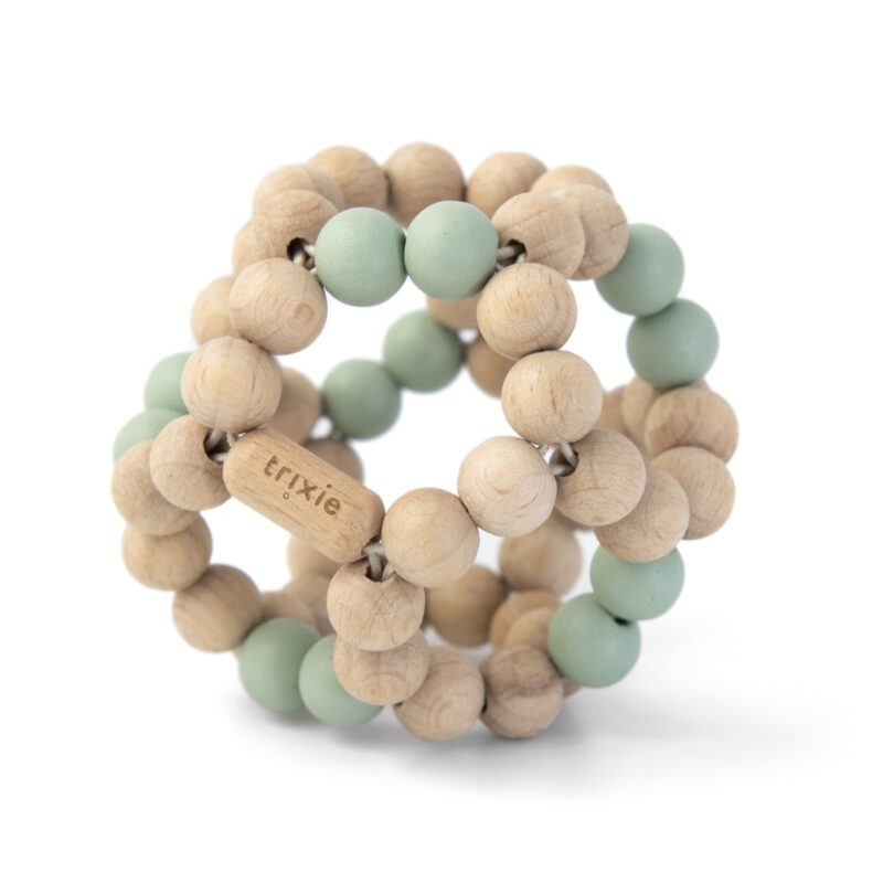 Trixie Baby - Wooden beads ball - Mint