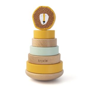 Trixie Baby - Wooden stacking toy - Mr. Lion